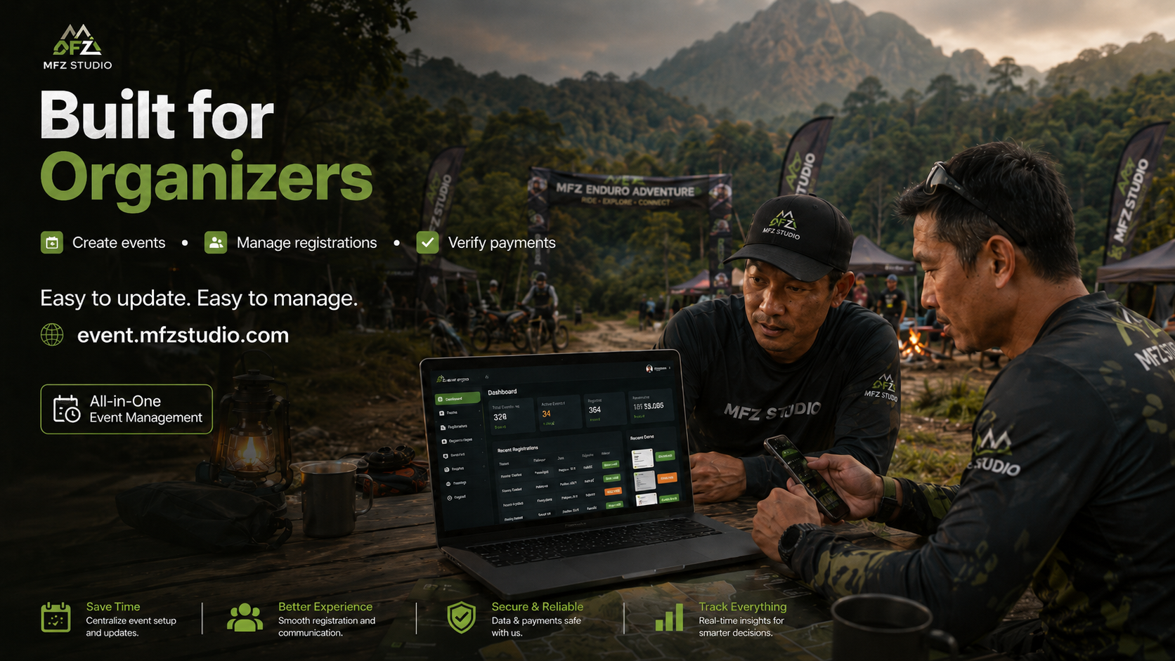 Built for organizers